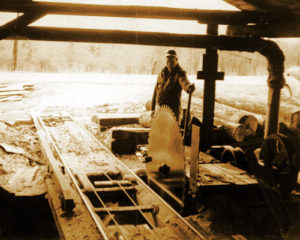 First Lumber Mill Circa 1945